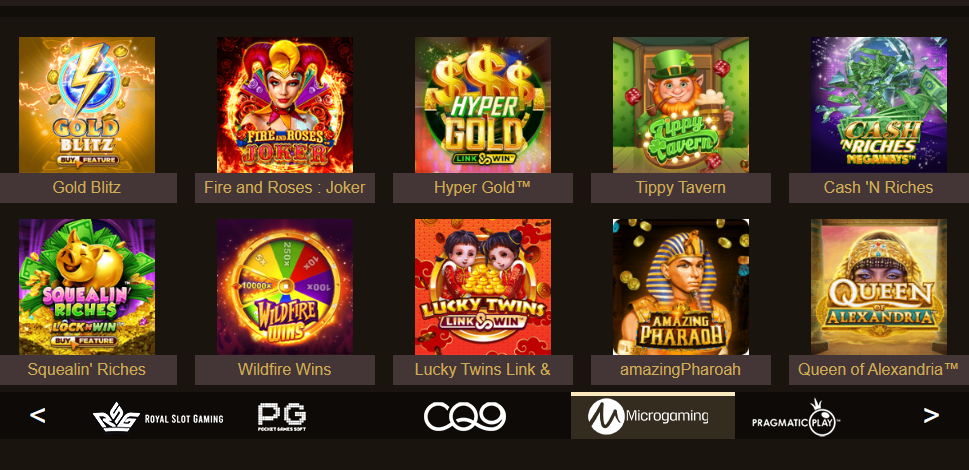 MICROGAMING games MICROGAMING games